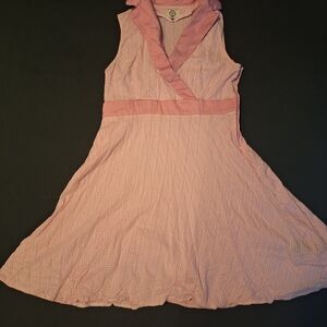 Dancing Days Pink Checkered Dress